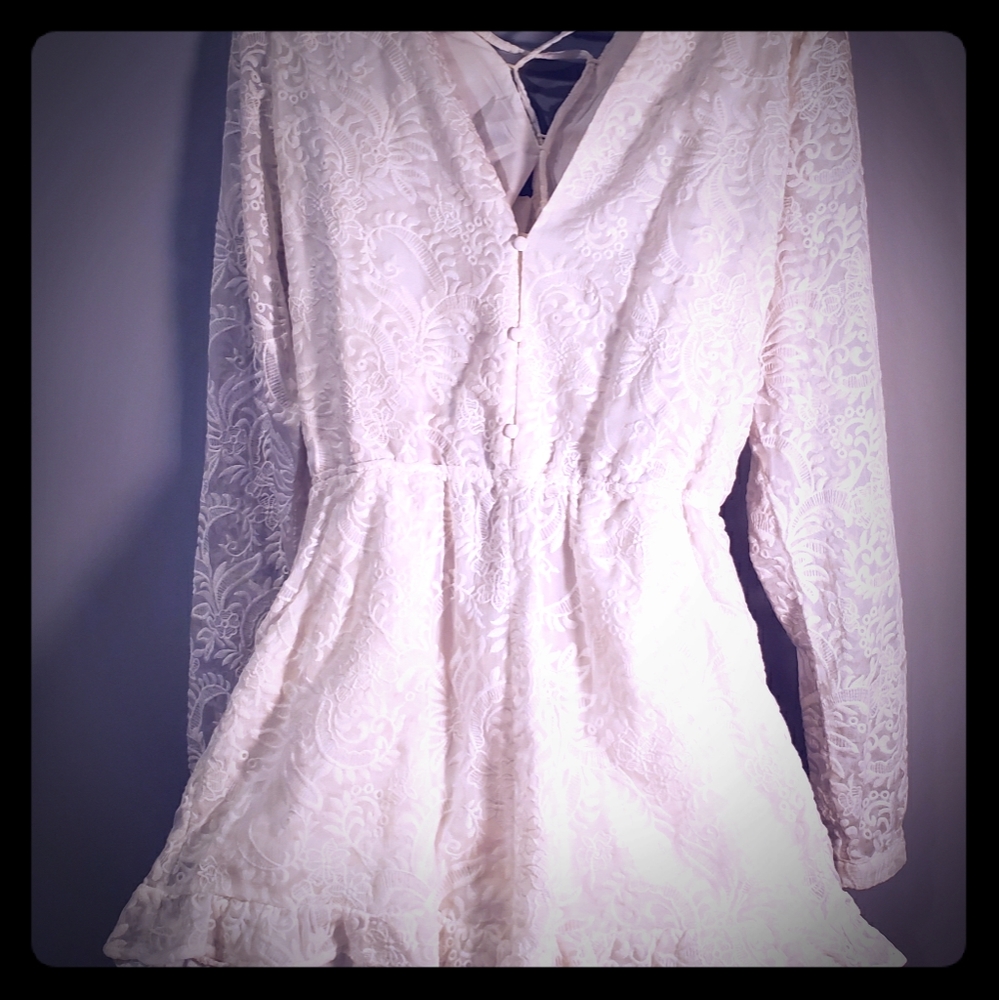 White Romper